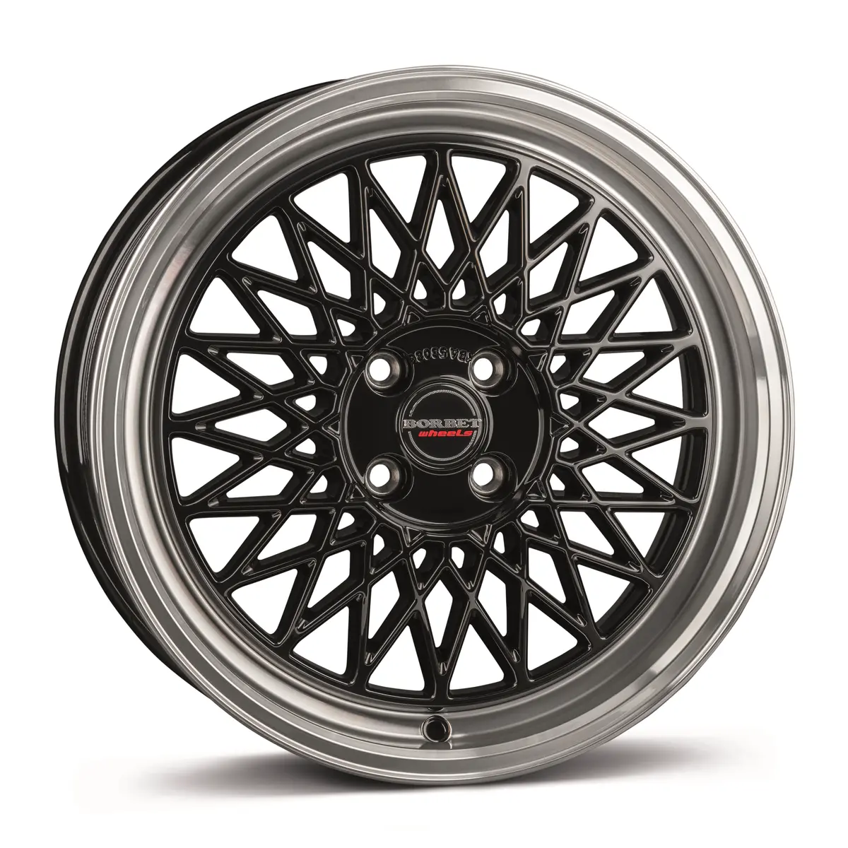 Borbet B Black Polished Lip 1