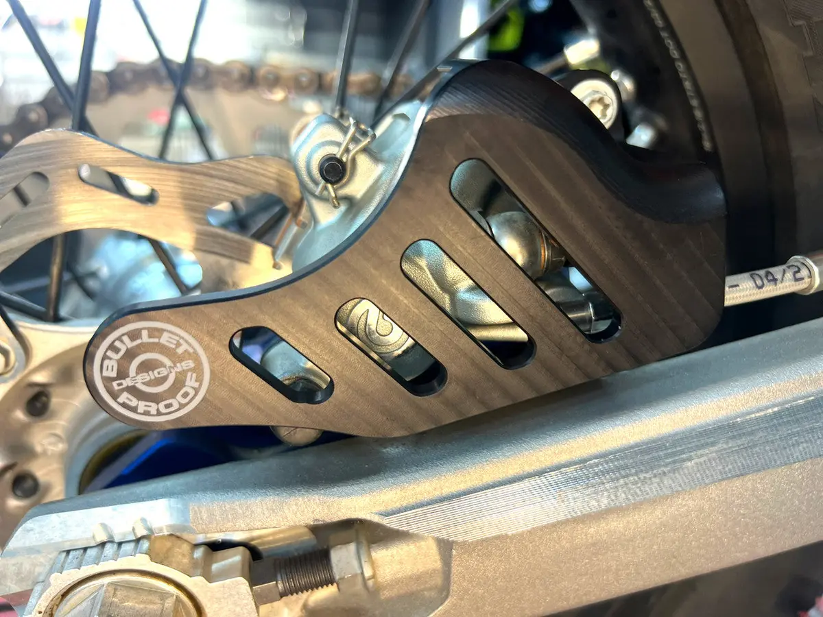 Bullet Proof Designs Rear Brake Caliper Guard 1