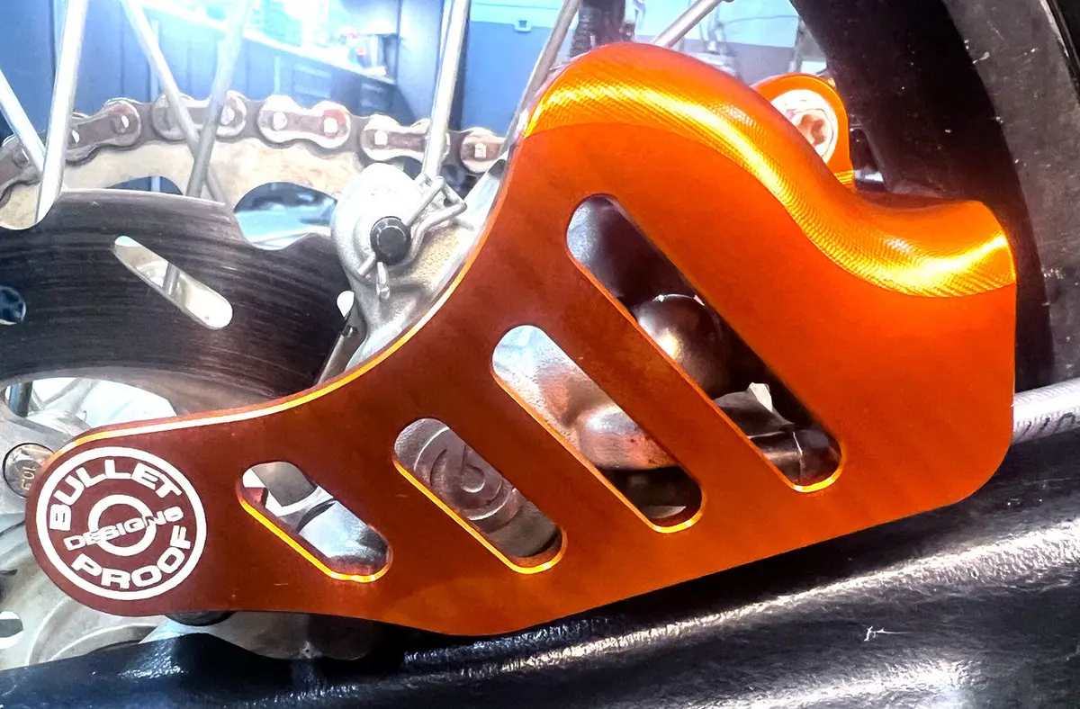 Bullet Proof Designs Rear Brake Caliper Guard 2