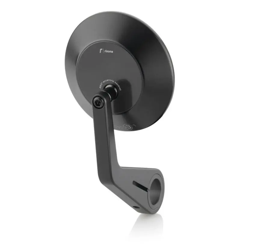 Rizoma Eccentrico Bar Mount Style Universal Mirror 1