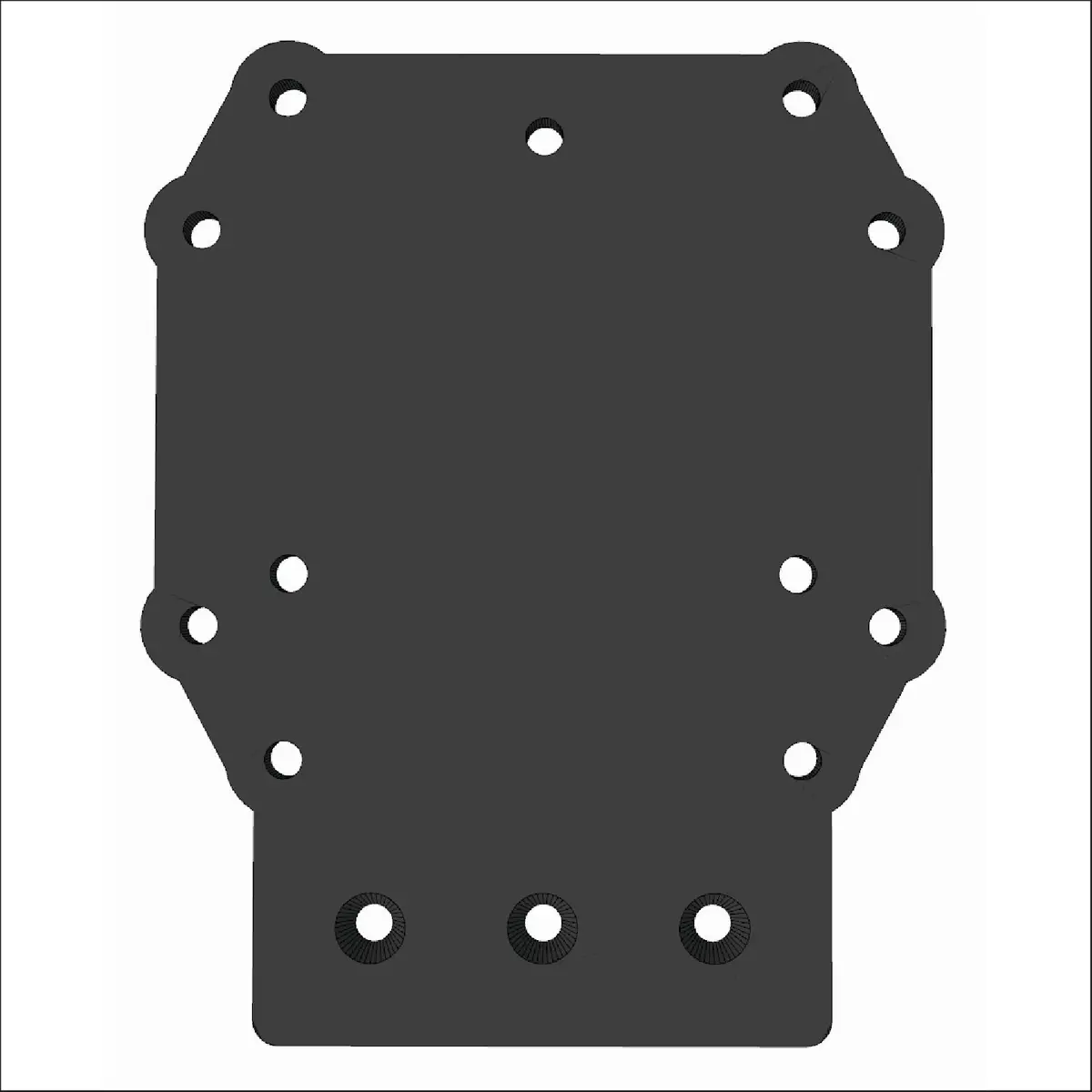Buttkicker Mounting Plate 1