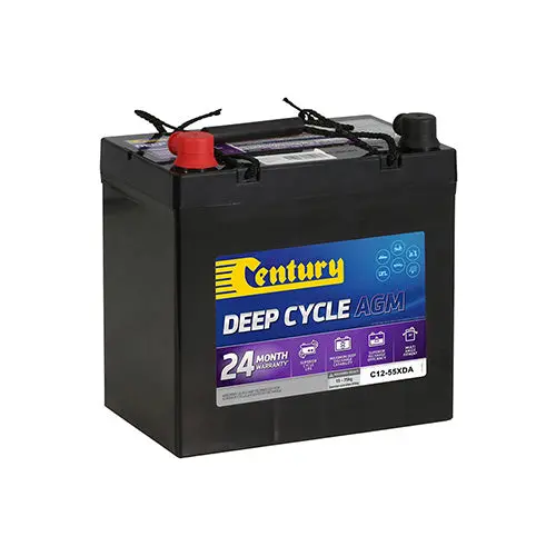 Century C12-55Xda Agm Deep Cycle Battery 12V 58Ah 1