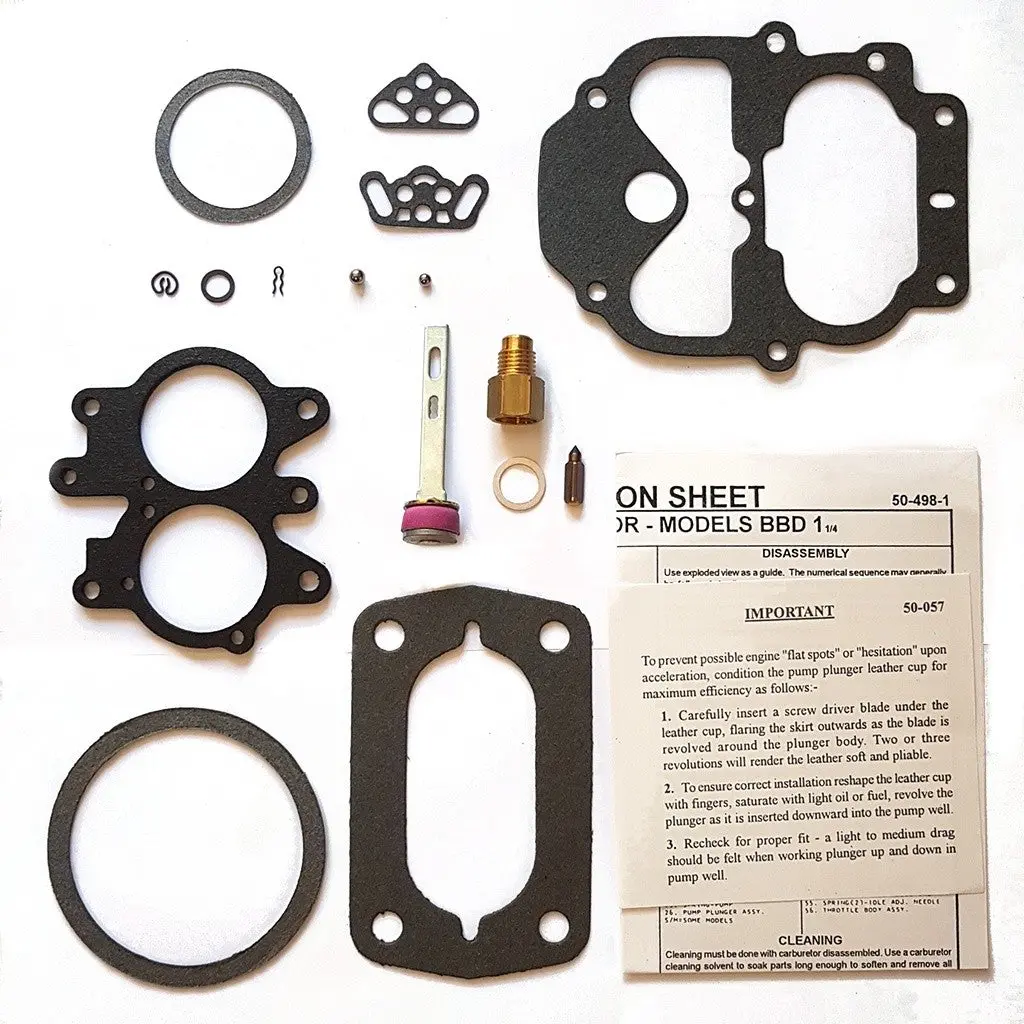 Fuelmiser Caburettor Repair Kit For Chrysler Valiant, Valiant Charger, Ford Fairlane, Falcon - Ca-157 1