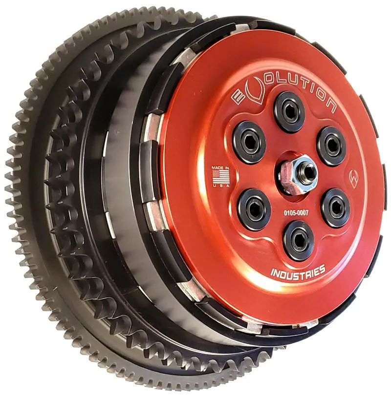 Evolution Industries - *Race-Only* Complete Clutch Basket Assemblies - '07-21 Big Twin & Dyna 1