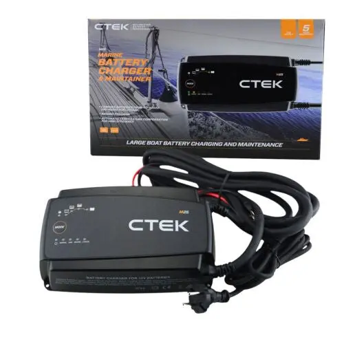 Ctek M25 Marine Battery Charger 12V 25A Lithium Charger 1