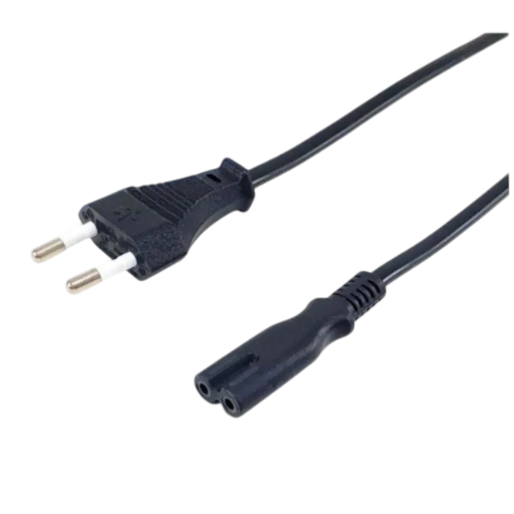 Cable De Alimentación C7 A Euro 2 Pines 1