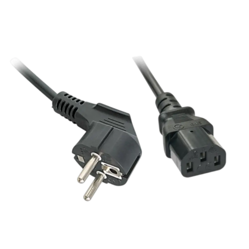 Cable De Alimentación Iec C13 A Schuko 1