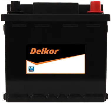 Delkor 55534 Din44h Maintenance-Free Battery - 500Cca 55Ah 1