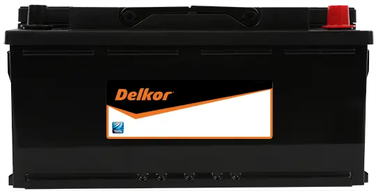 Delkor 61044 Din110l Maintenance-Free Battery -  950Cca 110Ah 1