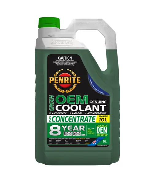 Penrite Oem Green Concentrate Coolant 5L - Coolgreen005 1