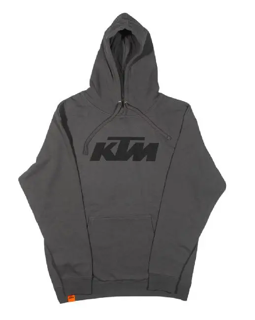 Ktm Logo Hoodie Pavement Grey 1