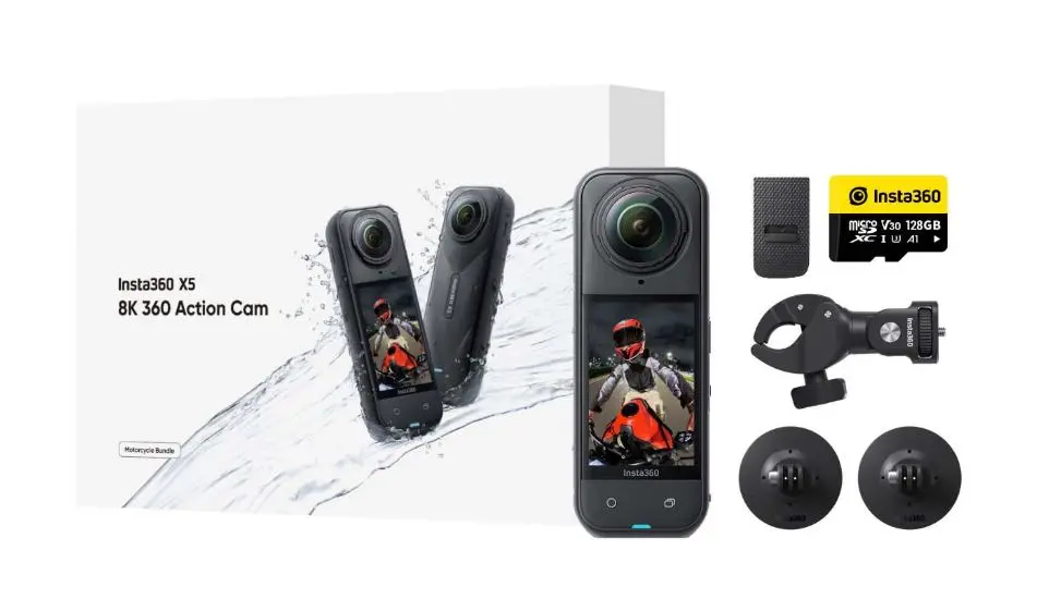 Insta360 X5 Motorcycle Bundle 1