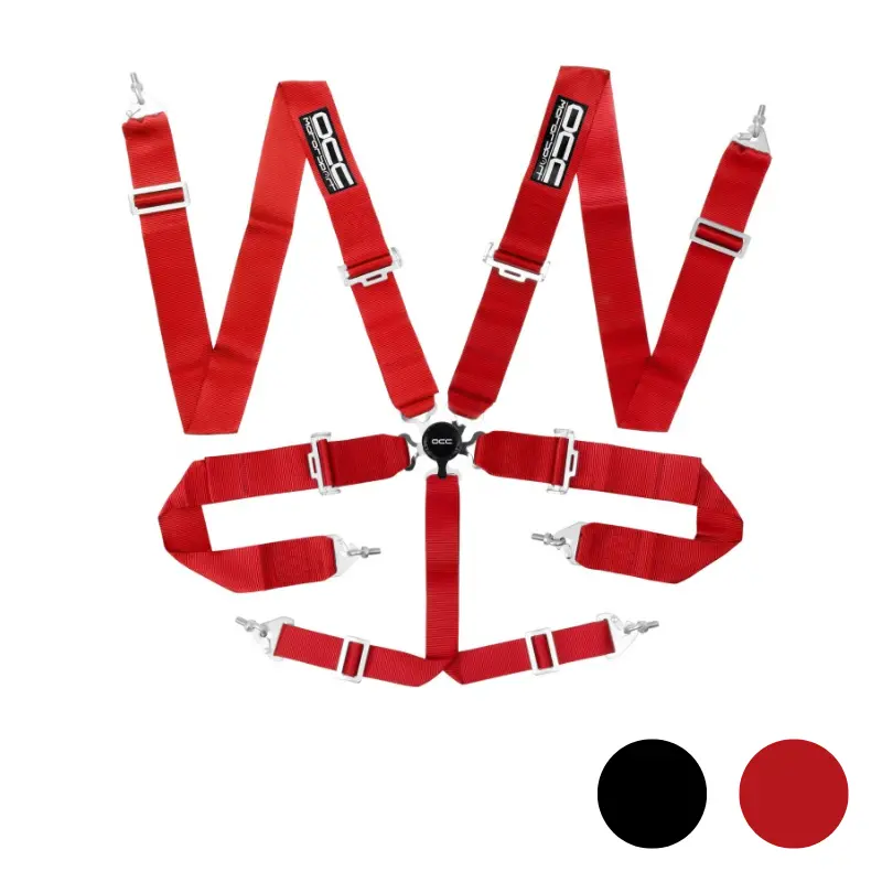 Cinto De Competição Occ Motorsport (Várias Cores, 6 Pontos) 1