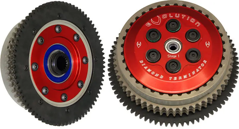 Evolution Industries - Complete Clutch Basket Assemblies - '91-21 Xl 1