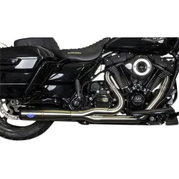 S&S Cycle - Diamondbacl 2-1 Exhaust System - Stainless Steel - '17-22 Touring 1