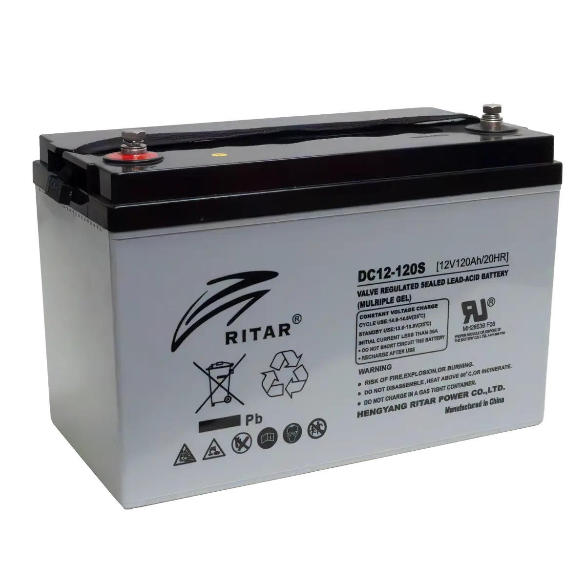 🔋 Ritar Ra12-120Sd Agm Deep Cycle Battery – 12V 120Ah | 1000 Cca | Heavy-Duty Long-Life Power 1