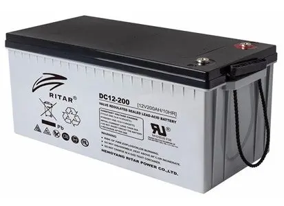 🔋 Agm Deep Cycle Battery 12V 200Ah – Ritar Dc12-200 1