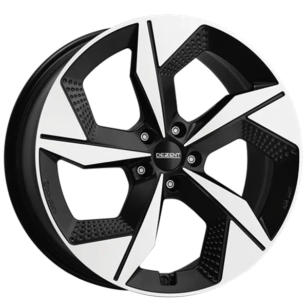 8X19 Dezent Ao Black Polished 1