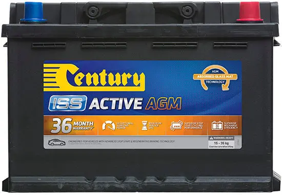Century Din65lhagm Start-Stop Agm Battery – 760Cca 70Ah 1