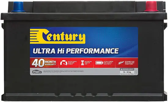 Century Din75lhxmf 830 Cca 12V High-Performance Car Battery - 40-Month Warranty 1