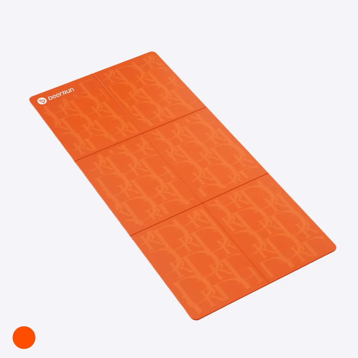 Orange Vibe Deerrun® Sprint Mat: A1 Pro-Specific, Foldable, Floor-Protecting 1