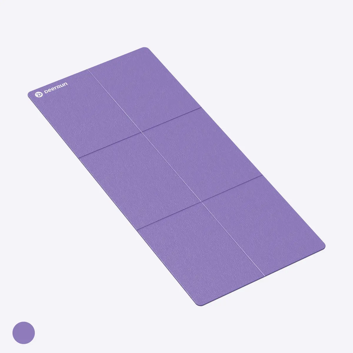 Purple Vibe Deerrun® Sprint Mat: A1 Pro/A6 Plus-Specific, Foldable, Floor-Protecting 1
