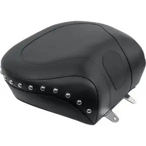 Mustang - Wide Style Rear Seat - Studded - '00-07 Softail 1