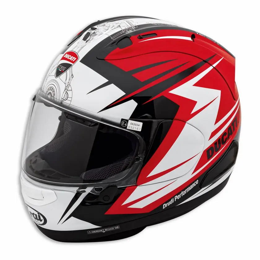 Ducati By Arai Corse V7 Full Face Helmet 1