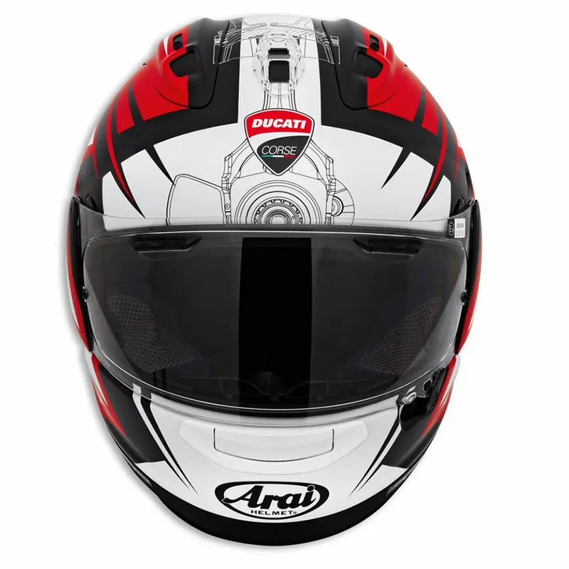 Ducati By Arai Corse V7 Full Face Helmet 2