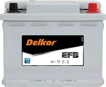 Delkor Ln2-60Efb Stop-Start Efb Battery - 560 Cca 60Ah 1