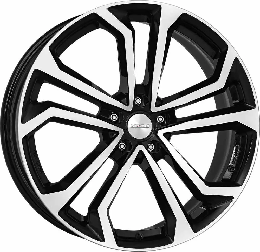 17'' Dezent Ta Black Polished 1