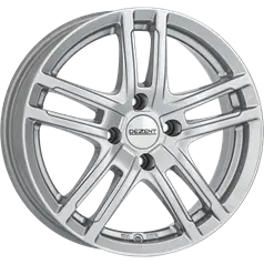 6X15 Dezent Tz Silver 1