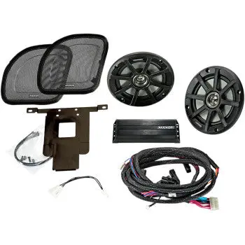 Kicker Speaker Kit - 6-1/2" - 4Ch Amp - '15+ Fltr 1