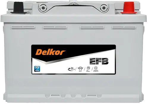 Delkor Ln3-70Efb Stop-Start Efb Battery - 720Cca 70Ah 1