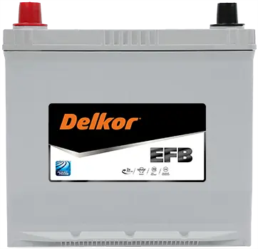 Delkor Sq85d23refb Stop-Start Efb Battery - 660Cca 75Ah 1