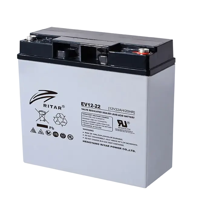 Ritar Ev12-22 12V 22Ah Agm Deep Cycle Battery 1