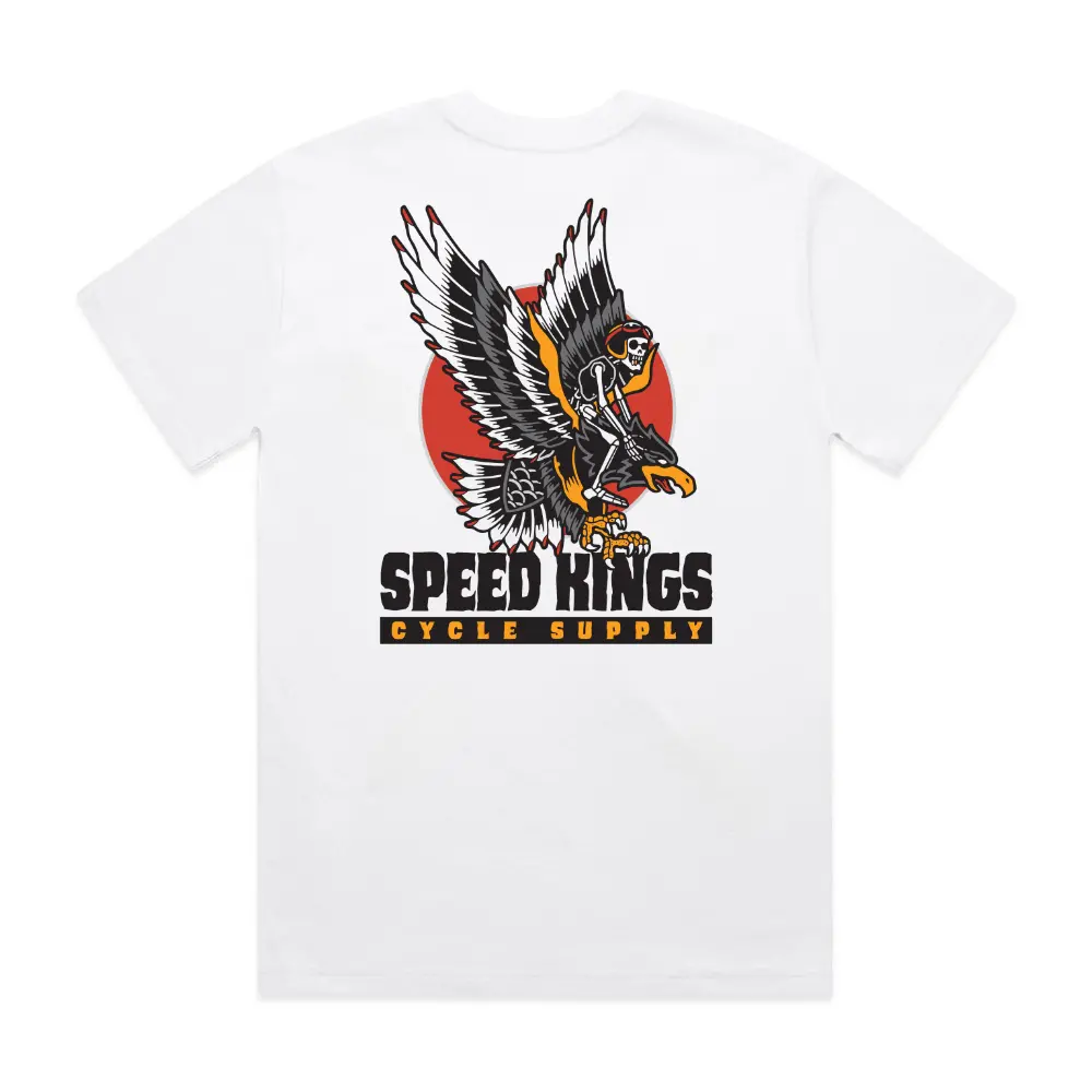 Eagle Rider White Tee 1