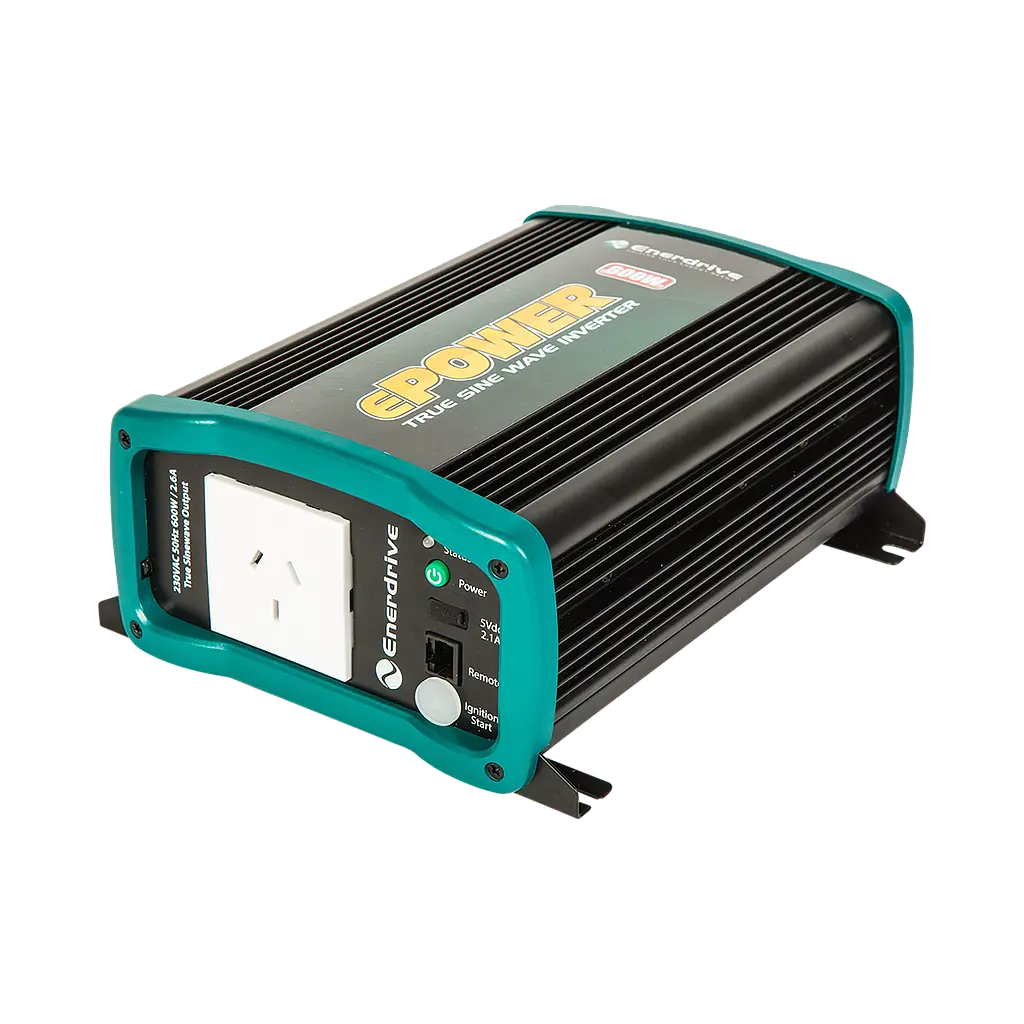 Enerdrive 12V 600W Pure Sine Wave Inverter 1