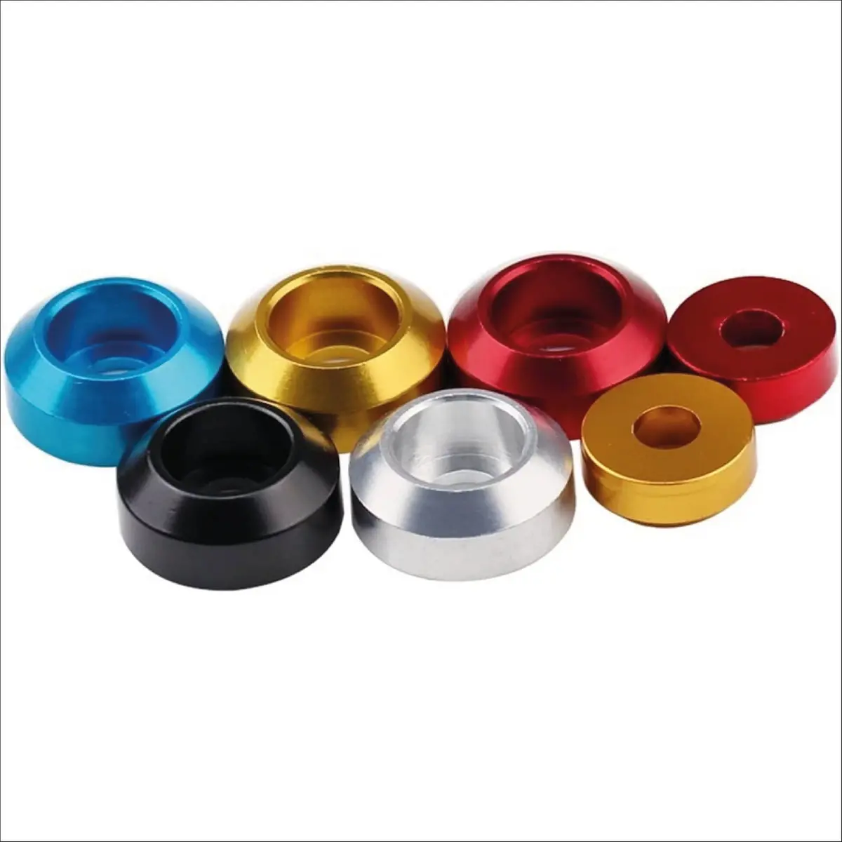 Extrusion Colors Anodised Aluminum Cap Washer 1
