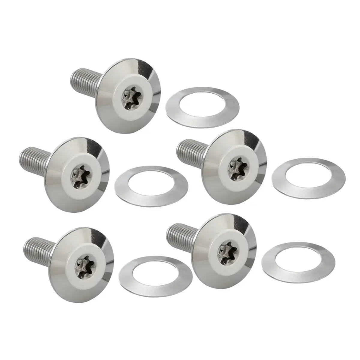 Arlen Ness Forged Stainless Floating Brake Rotor Hardware, Flt 1