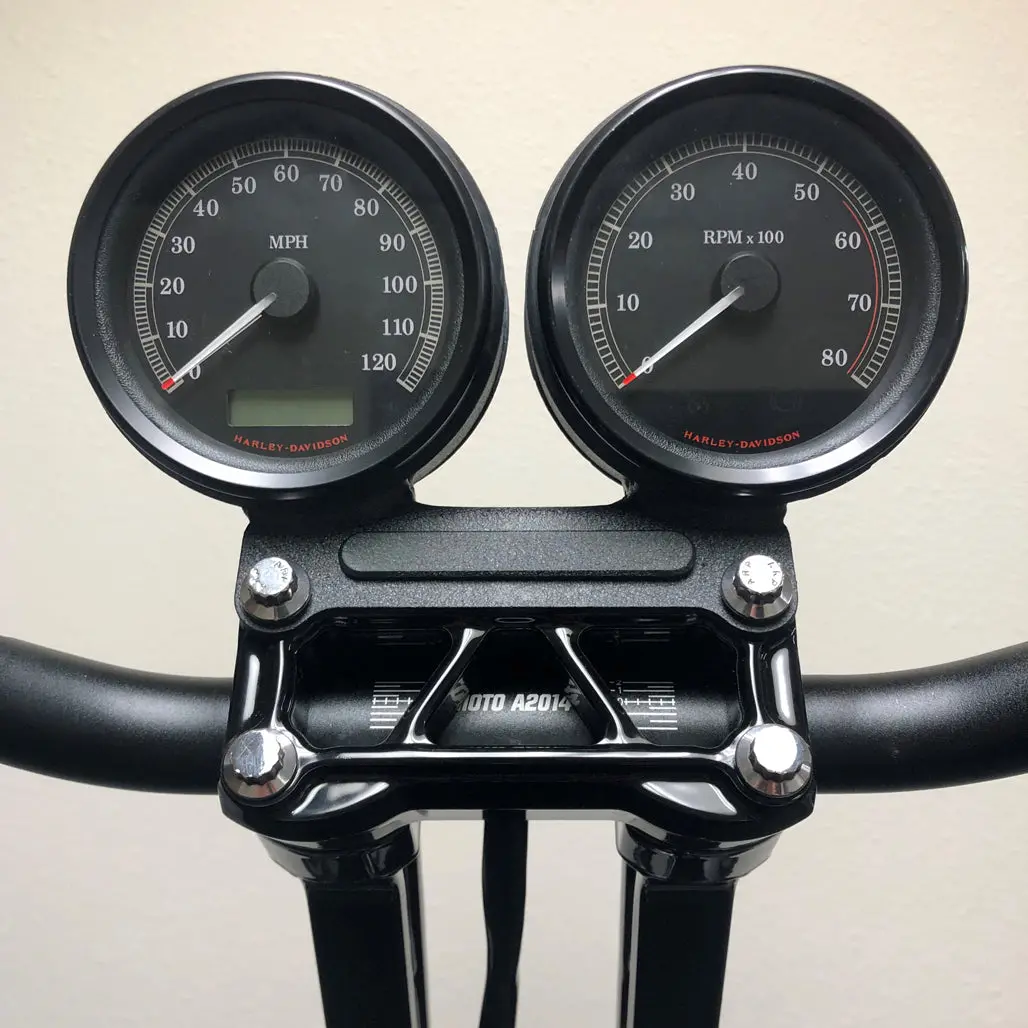Guerrilla Cables - Speedometer Relocation Harness (Add Tach*) - 2012-2013 Dyna Fxdb & Fxdl 1