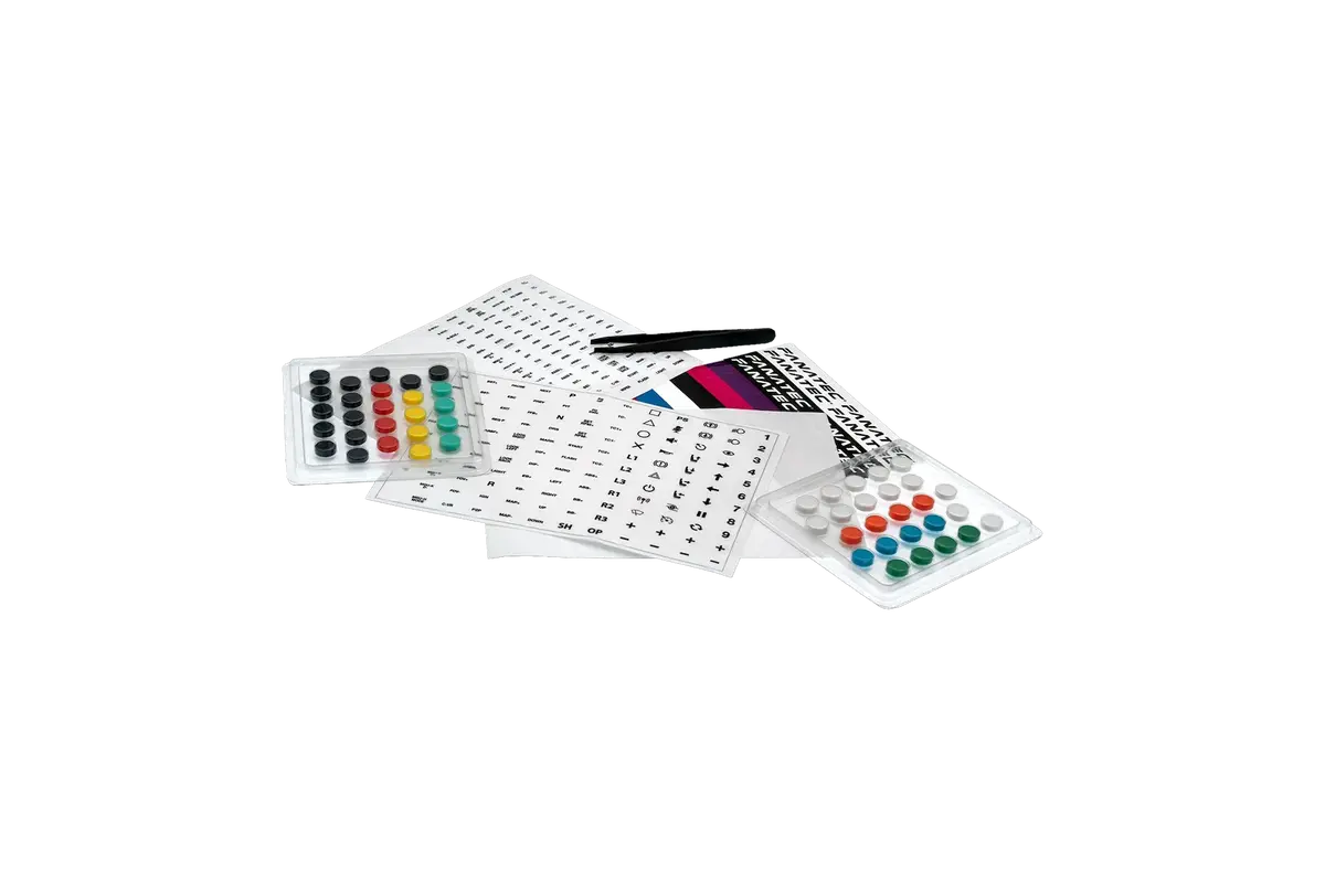 Fanatec Button Caps & Sticker Set 1