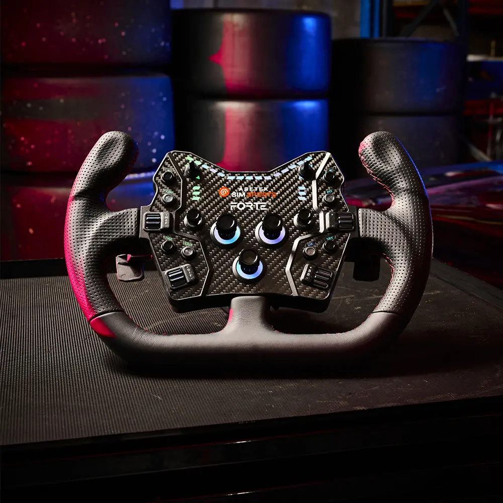Volante Gt Forte V2 Asetek Simsports 4