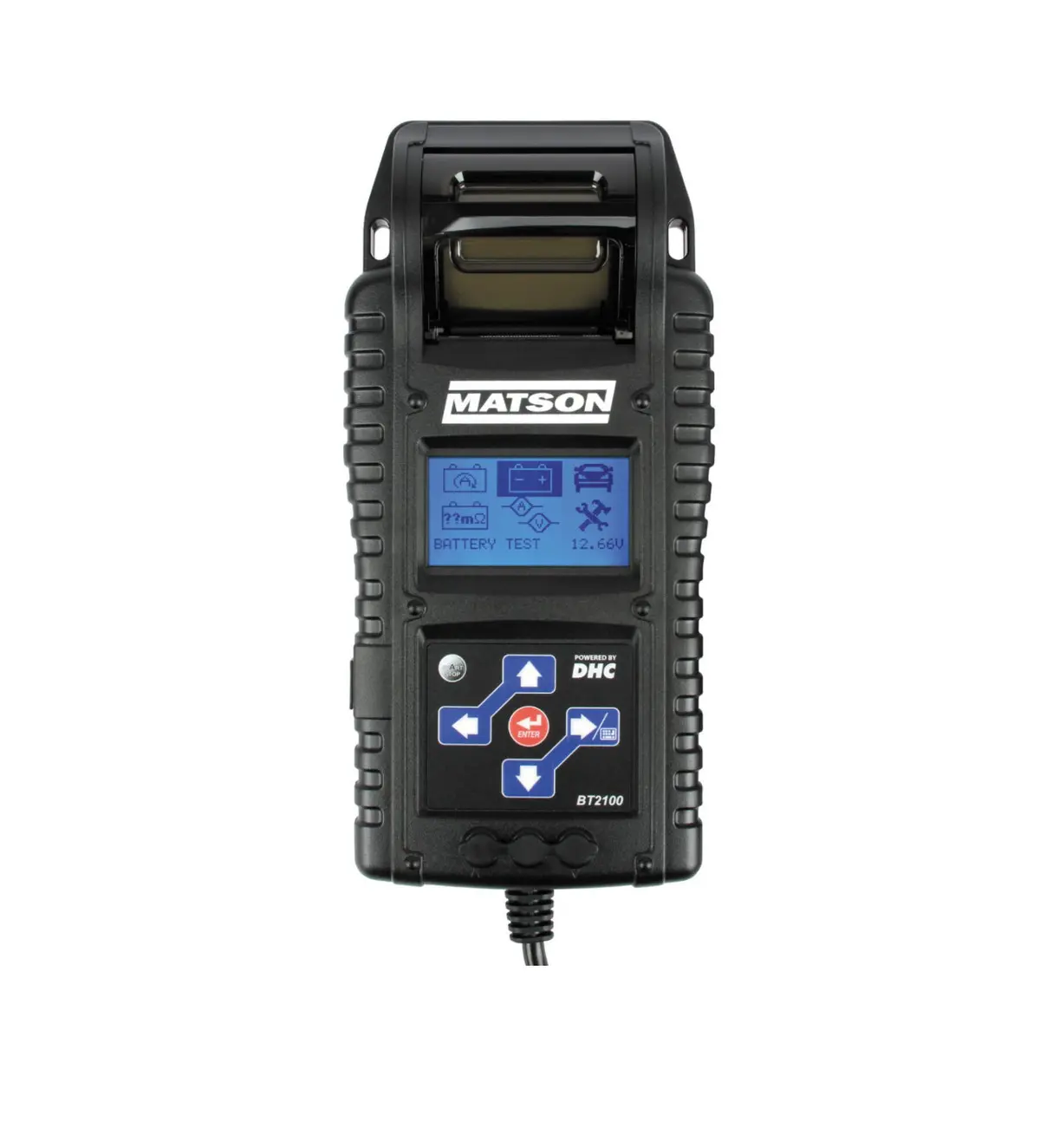 Matson Bt2100 Digital Battery And System Tester With Printer And Bluetooth Functionality 1