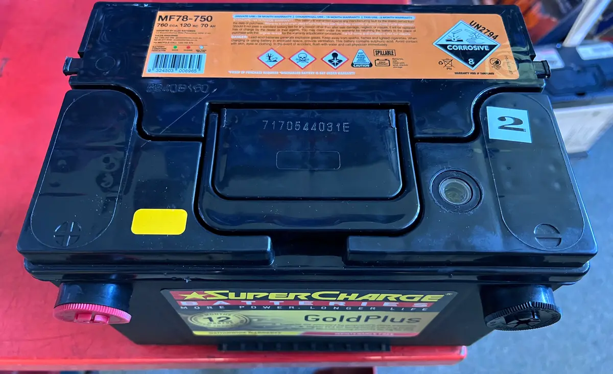American Car Battery 750Cca Mf78-750 12V Front Terminal - Alco Battery 1