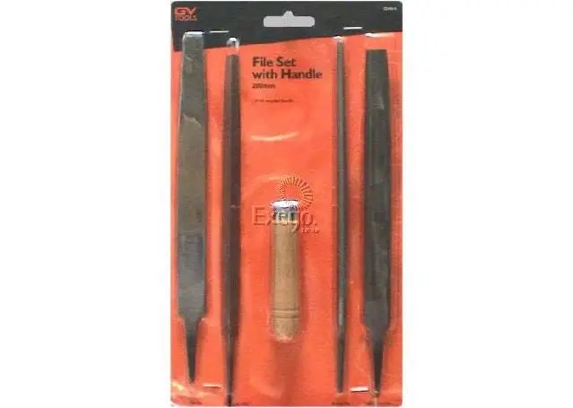 Gv Tools File Set With Handle - Gv014 1