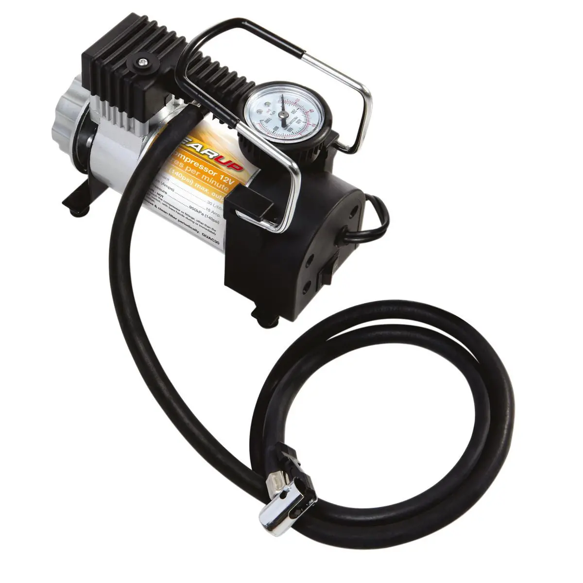 Gear Up Guac30 Medium Duty 12V Air Compressor - 140Psi 1