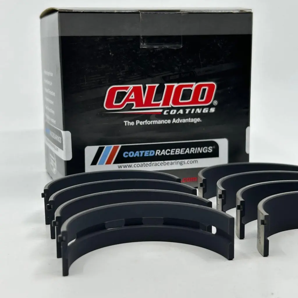 Audi S4 & Rs4 2.7L Main Bearing Set Glyco Oem Calico Ct-1 Coated H034/4C-C Std. Diameter 1