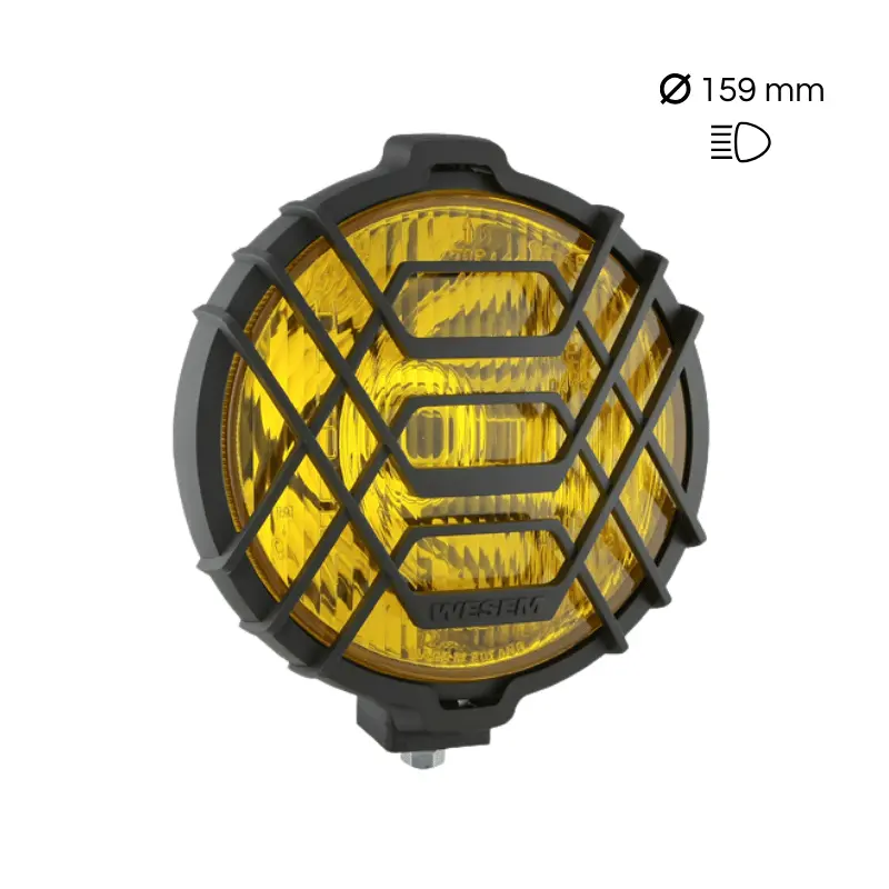 Farol De Longo Alcance Wesem Ho1 (Vidro Amarelo E Com Capa) 1