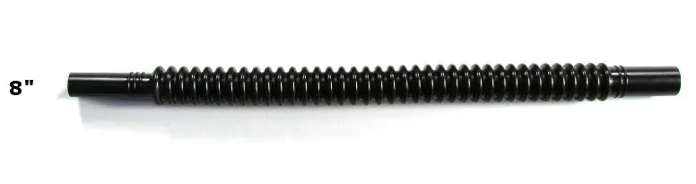 Ca Cycleworks 8" Fuel Hose, 5/16" On Pump Side, 1/4" On Filter Side (Hose Clamps Included) 1